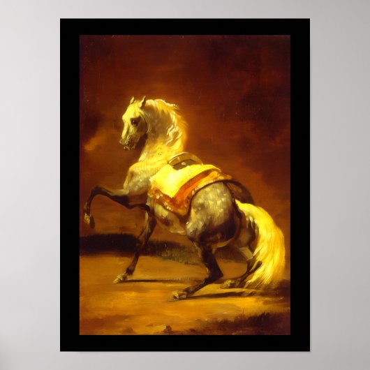 DAPPLED GRAY HORSE POSTER (Vorne)