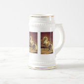 DAPPLED GRAY PORS BIERGLAS (VorderseiteRechts)