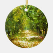 Dappled Light of Day Dreams Tremola Art Collection Keramikornament (Vorne)
