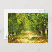 Dappled Light of Day Dreams Tremola Art Collection Postkarte (Vorne/Hinten)