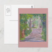 Dappled Shade Drive Postkarte (Vorne/Hinten)