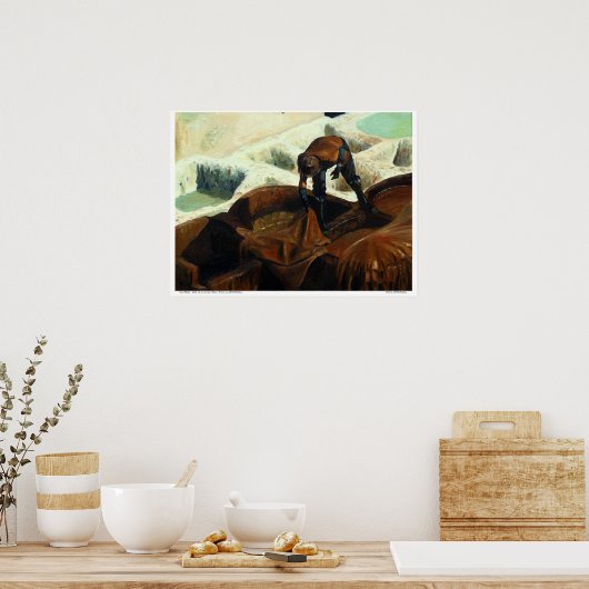 Dar D'baha (die Bäckerei) Poster (Küche)