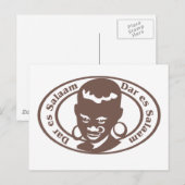 Dar es Salaam Briefmarke Postkarte (Vorne/Hinten)