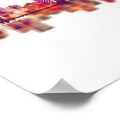 Dar es Salaam Tansania Skyline Poster (Ecke)