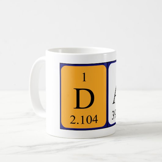 Dar Periodenname Tasse (Vorderseite Links)