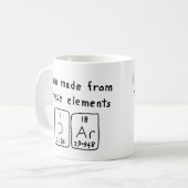 Dar Periodenname Tasse (Vorderseite Links)