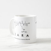 Dara Peptidname Tasse (Vorderseite Links)