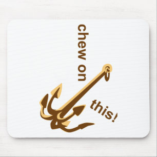 Darauf kauen mousepad