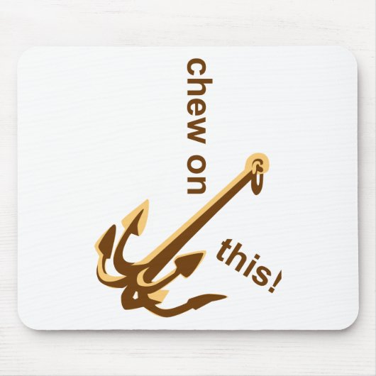 Darauf kauen mousepad (Vorne)