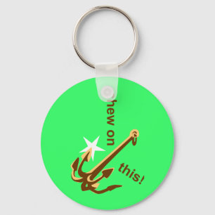 Darauf kauen schlüsselanhänger