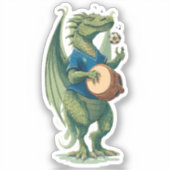 Darbuka Dragon Midfielder Aufkleber (Vorderseite)