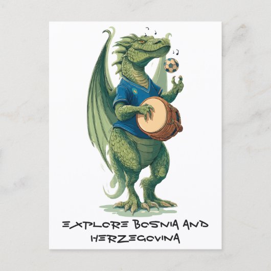 Darbuka Dragon Midfielder Postkarte (Vorderseite)
