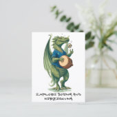 Darbuka Dragon Midfielder Postkarte (Stehend Vorderseite)