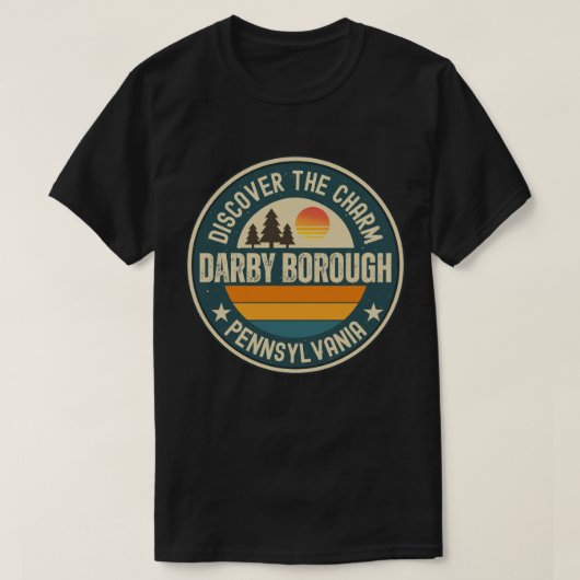 Darby Borough, Pennsylvania T-Shirt (Design vorne)