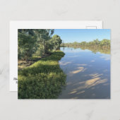 Darby Land Bridge am Warrego River Postkarte (Vorne/Hinten)