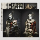 Darc Romantic Scrapbook Sheet Briefbogen (Vorne/Hinten)