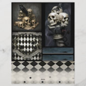 Darc Romantic Scrapbook Sheet Briefbogen (Rückseite)