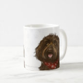 Darcey Austalian Labradoodle © Labradoodle Liebe Kaffeetasse (VorderseiteRechts)