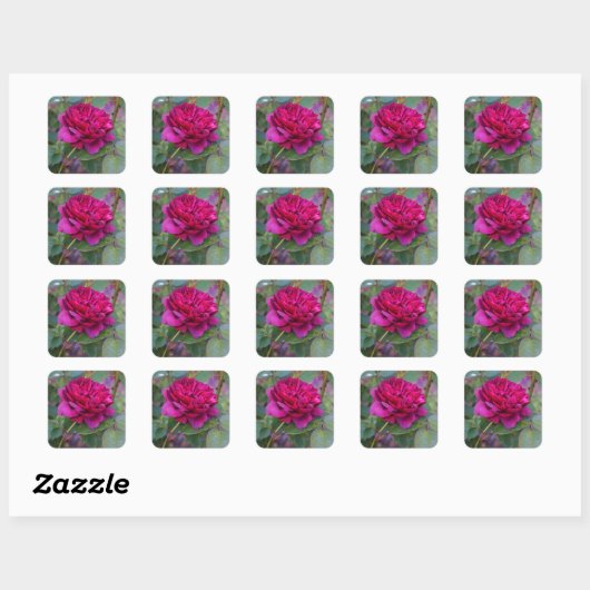 Darcey Bussell Rose #1 Stickers (Blatt)