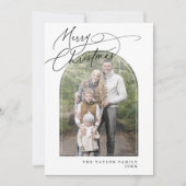 DARCY Black Arch Family Classic Foto Weihnachten (Vorderseite)