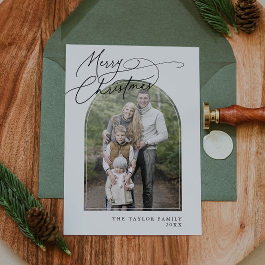 DARCY Black Arch Family Classic Foto Weihnachten