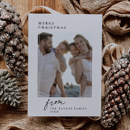 DARCY Black Unique Vintag Family Foto Weihnachten