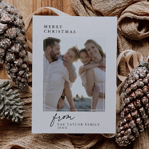 DARCY Black Unique Vintag Family Foto Weihnachten