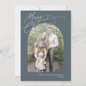 DARCY Blue Arch Family Classic Foto Weihnachten (Vorderseite)