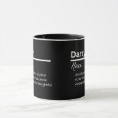 Darcy Boy Name Definition Personalized Mug Tasse (Zentrum)