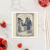 Darcy & Elizabeth scene Serviette (Beispiel)