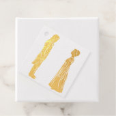 Darcy & Elizabeth Silhouette Geschenkanhänger (Mit Box)