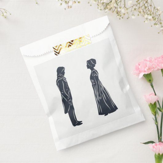 Darcy & Elizabeth silhouettes Geschenktütchen (Versiegelt)