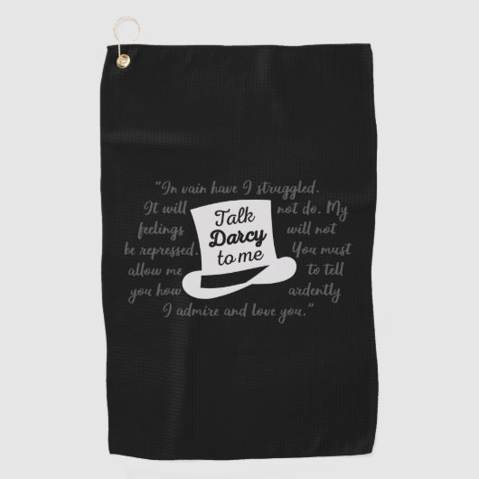 Darcy II Golfhandtuch (Vorderseite)