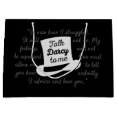 Darcy II Große Geschenktüte (Vorderseite)