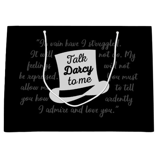 Darcy II Große Geschenktüte (Vorderseite)