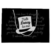 Darcy II Große Geschenktüte (Rückseite)