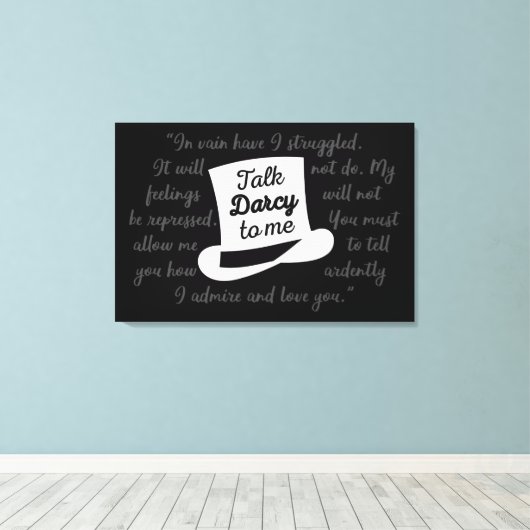 Darcy II Leinwanddruck (Insitu (Holzboden))