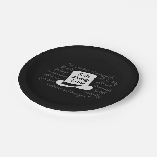 Darcy II Pappteller (Schrägansicht)