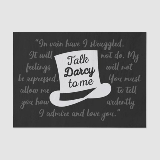 Darcy II Seidenpapier (Vorderseite)