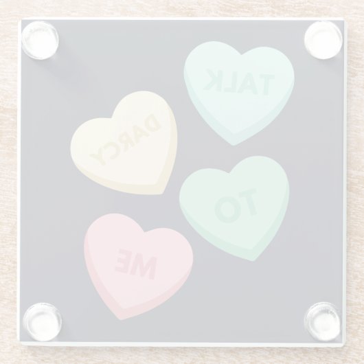 Darcy III Glasuntersetzer (Rückseite)