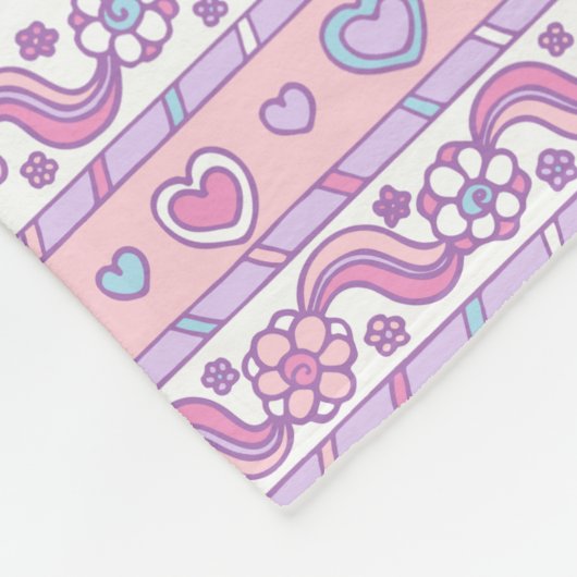 Darcy Letter D individuelle Name bedeutet gemuster Fleecedecke (Ecke)