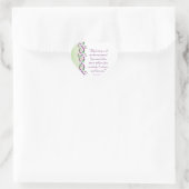 Darcy Quote Wedding Sticker (Tasche)