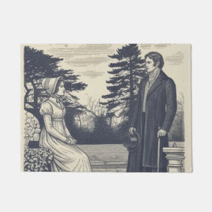 Darcy und Elizabeth Fußmatte