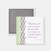 Darcy Wedding Magnet (Vorderseite/Rückseite)