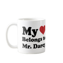 Darcy zitiert Jane Austen Tasse Geschenk