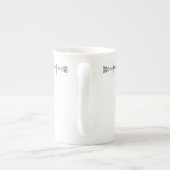 Dard Jäger-Grün Porzellantasse (Rückseite)