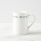 Dard Jäger-Grün Porzellantasse (Rechts)