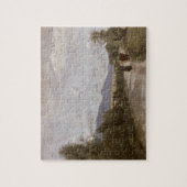 Dardagny, Morgen, c.1853 (Öl auf Leinwand) Puzzle (Vertikal)