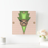 Dardanella Quadratische Wanduhr (Zuhause)