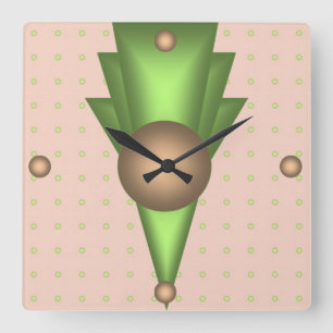 Dardanella Quadratische Wanduhr